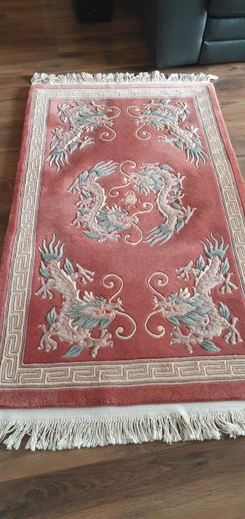   REDUCED Lovely  must see Chinese wool rug 