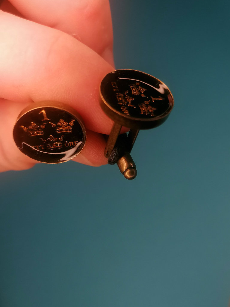 Vintage Royal 1 TTE ORE Cufflinks. Good condition.