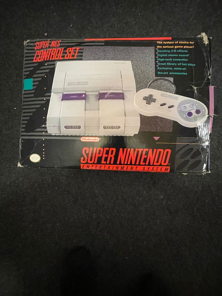Nintendo snes control set 