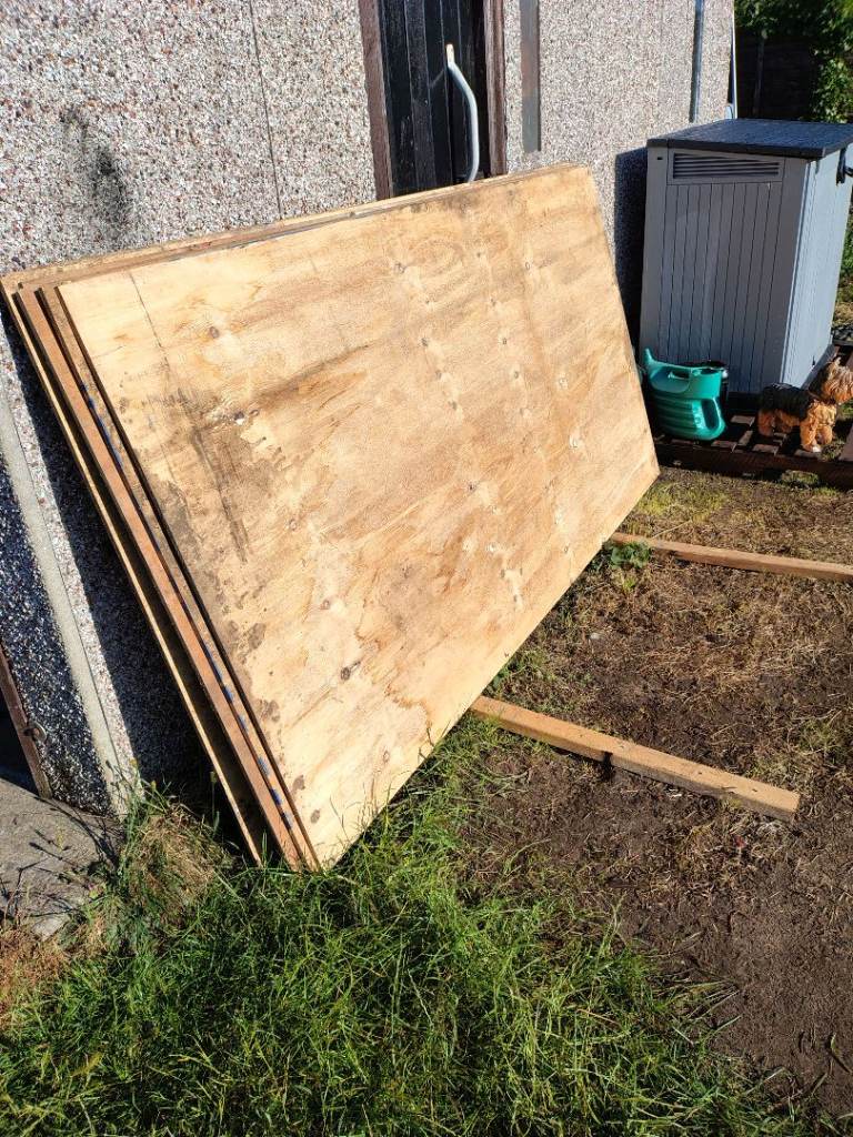shuttering ply  8x4 sheet x5