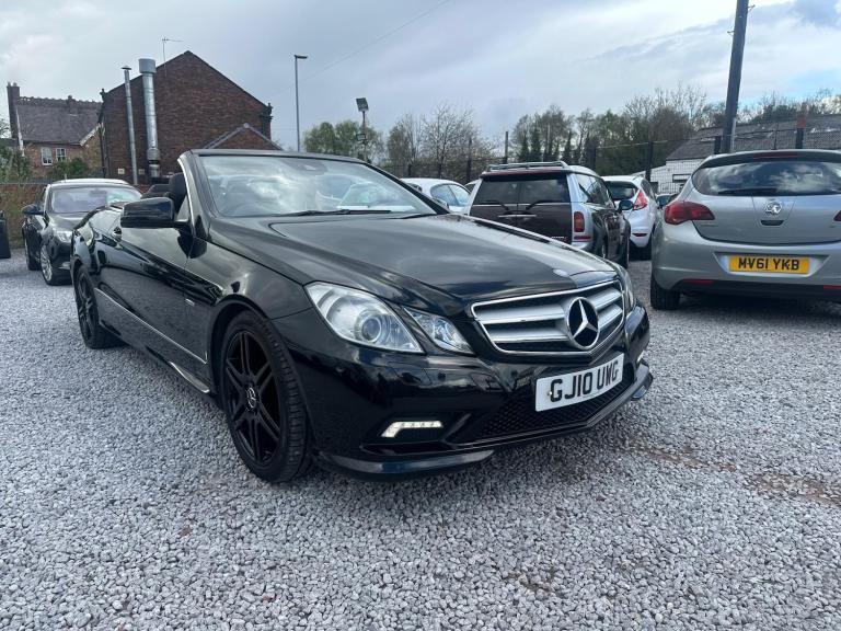 2010 Mercedes-Benz E Class E350 CDI BlueEFFICIENCY Sport 2dr Tip Auto CONVERTIBLE DIESEL Automatic