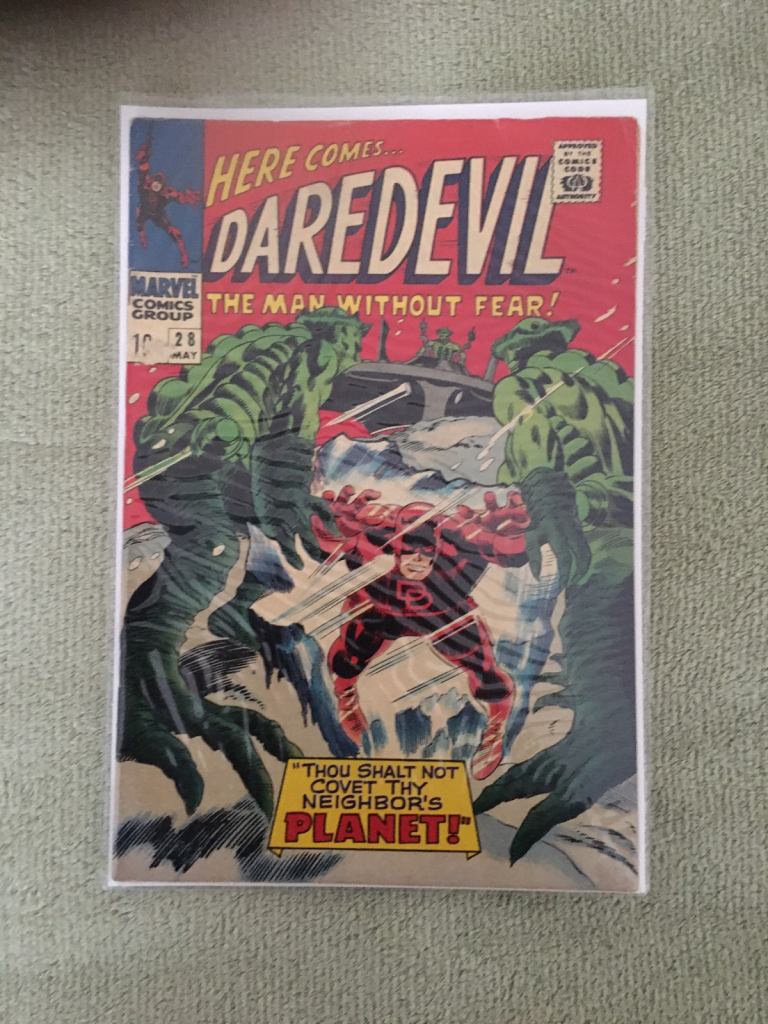 Daredevil #28 1967 marvel comic original 