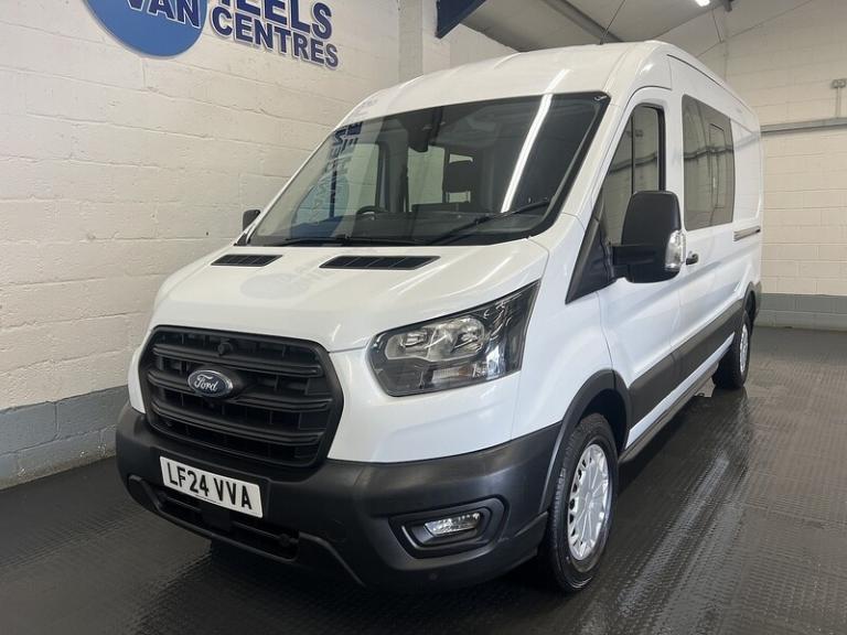 2024 Ford Transit 2.0 350 EcoBlue Trend Crew Van Double Cab 5dr Diesel Manual L3 H2 Euro 6 (s Com...