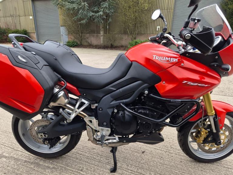 2012 Triumph Tiger 1050 Sport Adventure 2 Box Luggage Sports Tourer