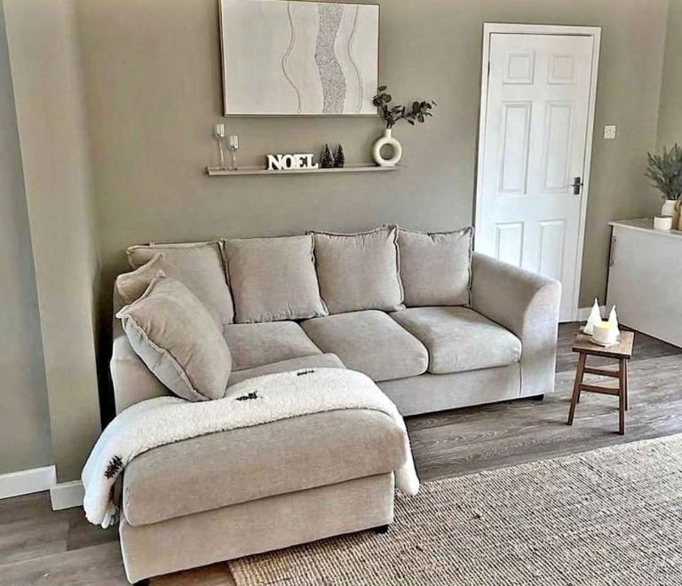 New tiday fabric plush velvet sofas L shape corner sofa 