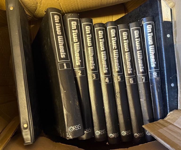 On Two Wheels 1980s Motorcycle Publication 