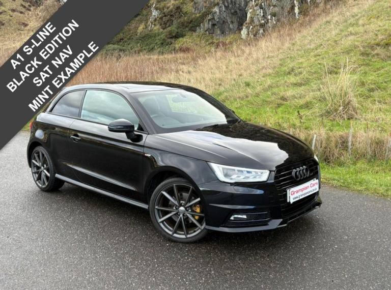 2018 Audi A1 1.4 TFSI Black Edition Hatchback 3dr Petrol Manual Euro 6 (s/s) (Nav) (125  Hatchbac...