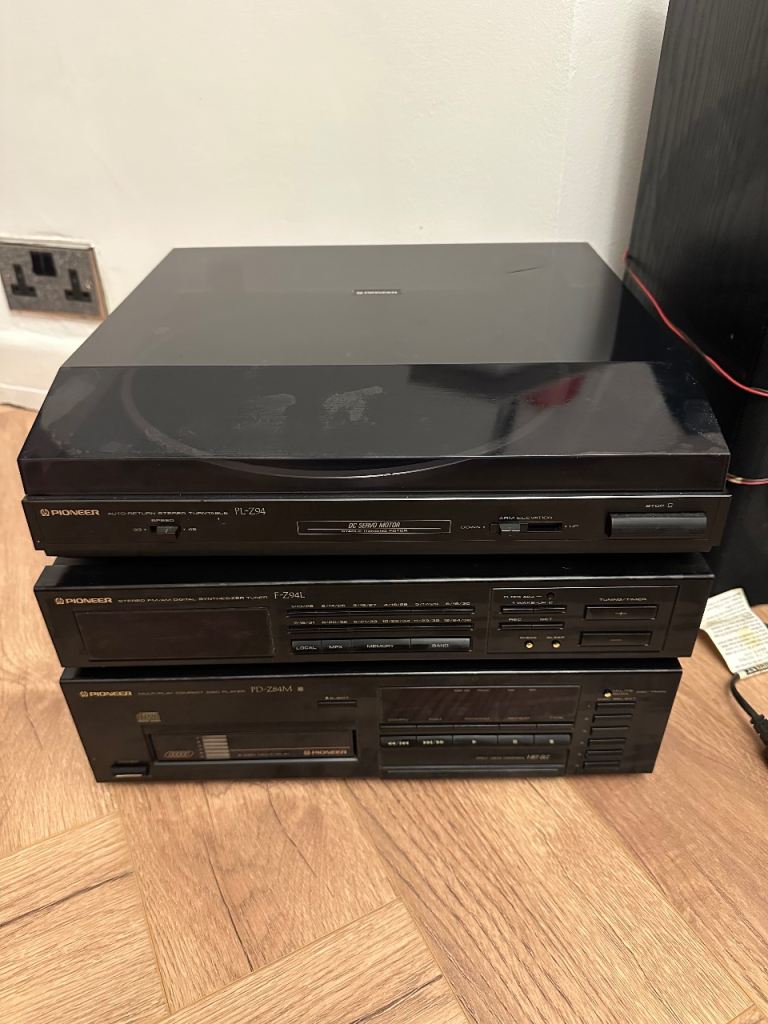 image for Pioneer stereo separates pl-z94, f-z94l, pd/x84m