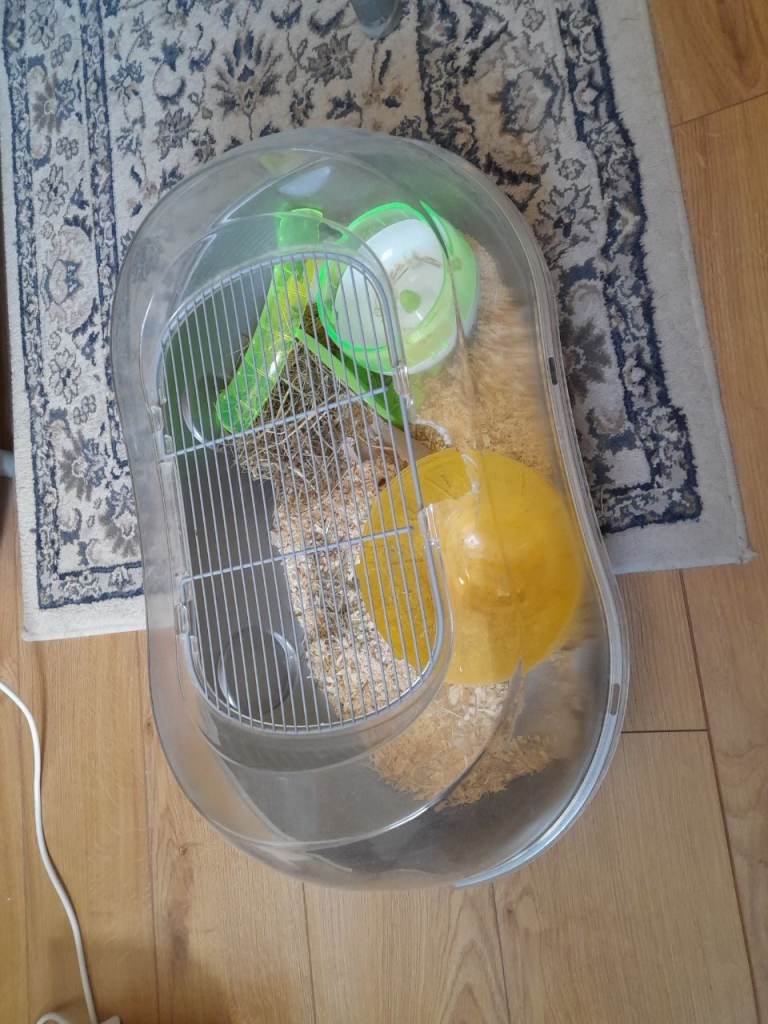 Small hamster cage