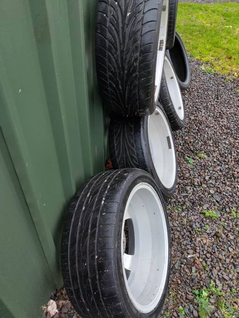 Genuine Wolf race Asia tec alloys 4x100x17