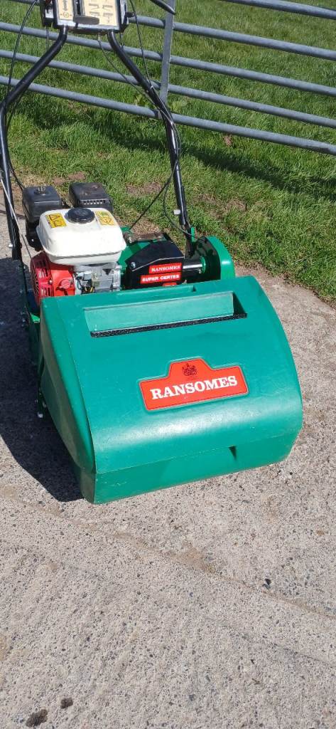 Lawnmower Ransomes Super Certes 51 Fine Cut Mower Bowls Cricket