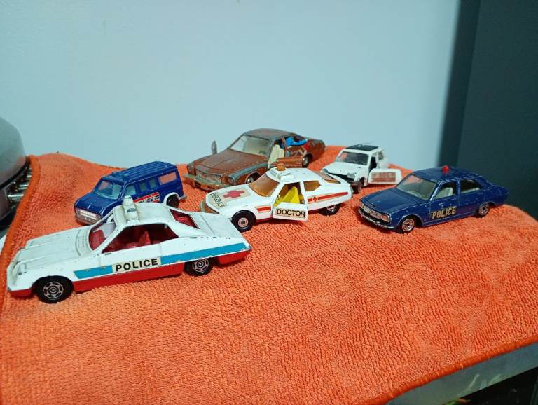 image for Vintage collectables cars, police vehicles 