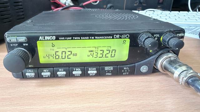 ALINCO DR-610 VHF/UHF FM トランシーバー 本体 Alinco DR-610 Dual-Band VHF/UHF Mobile Transceiver | in