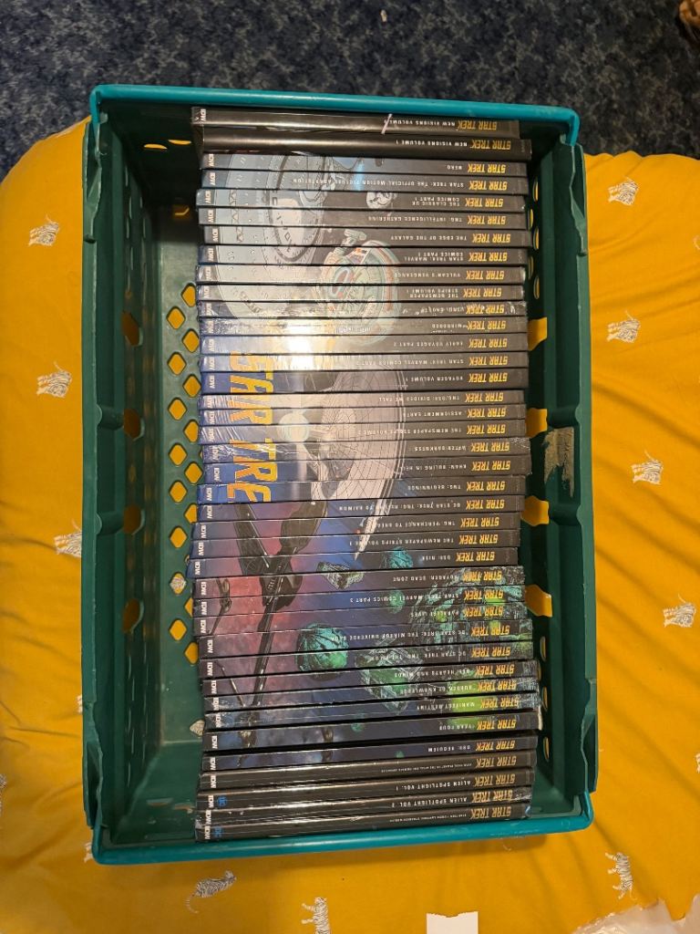 Star Trek Hard Back Graphic Novels
