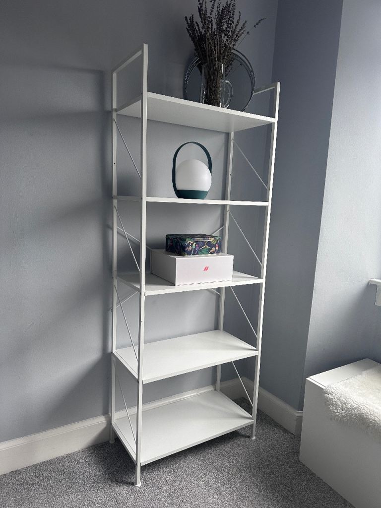 Book shelve white