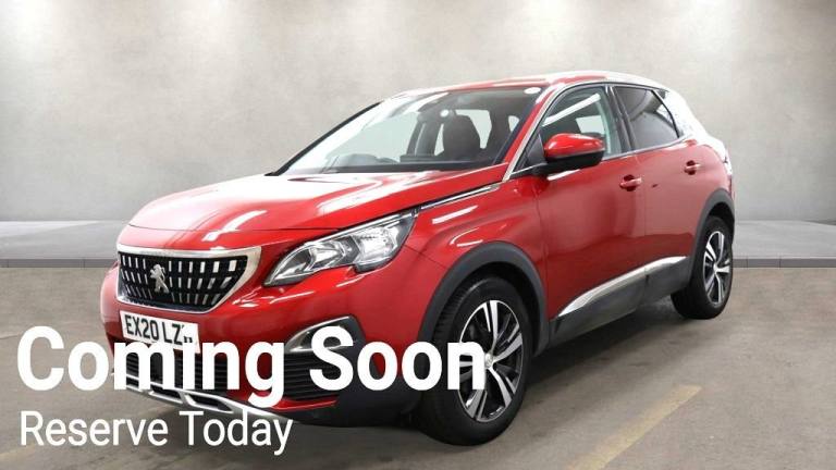 2020 Peugeot 3008 1.2 PureTech Allure SUV 5dr Petrol Manual Euro 6 (s/s) (130 ps) Petrol Manual
