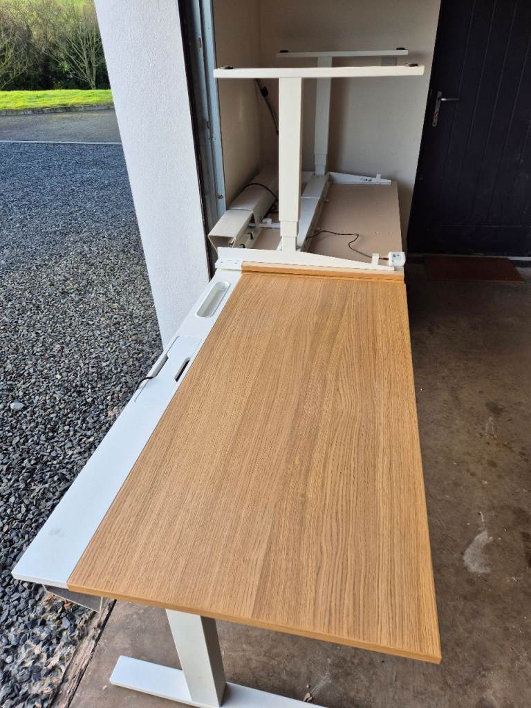 3 x ikea mittzon electric office desks