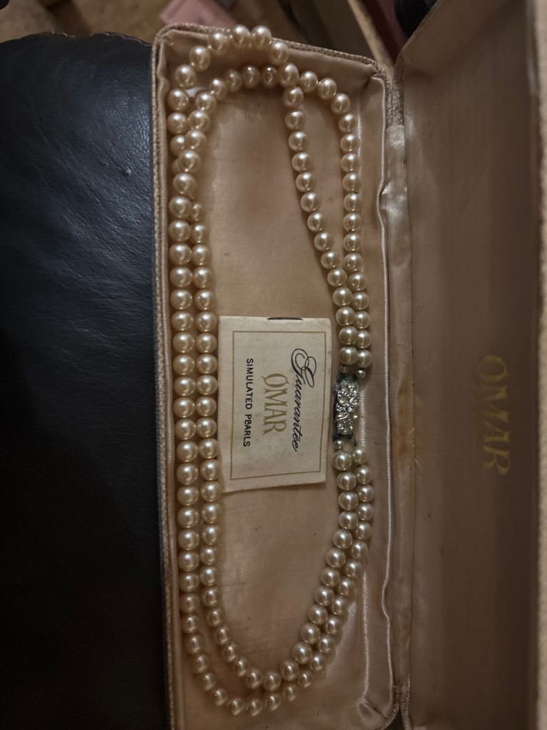Omar simulated pearls 
