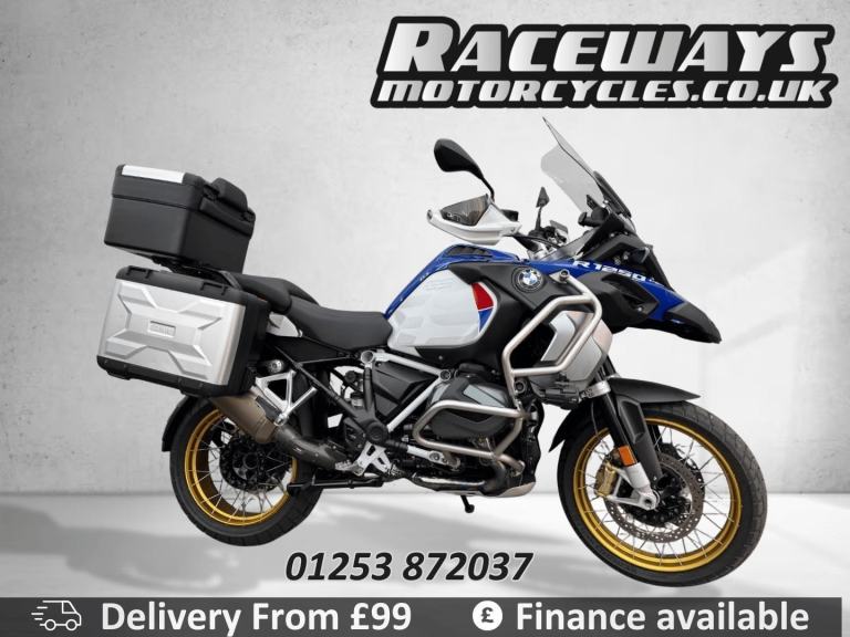 BMW R1250GS ADVENTURE 2019 19 REG 11,960 MILES WHITE USED MOTORCYCLE 1254CC