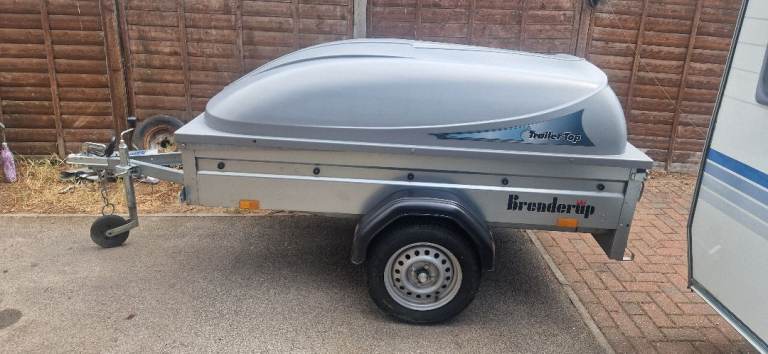 Trailer Brenderup 1205S lockable hardtop excellent condition 