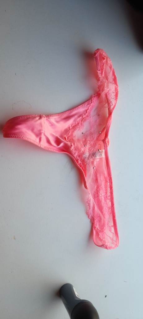Pink thong 