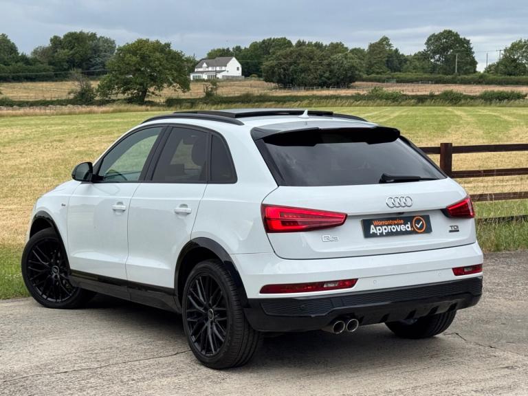2017 AUDI Q3 2.0 TDI (184) QUATTRO BLACK EDITION, 1 PRE OWNER, VERY HIGH SPEC !!