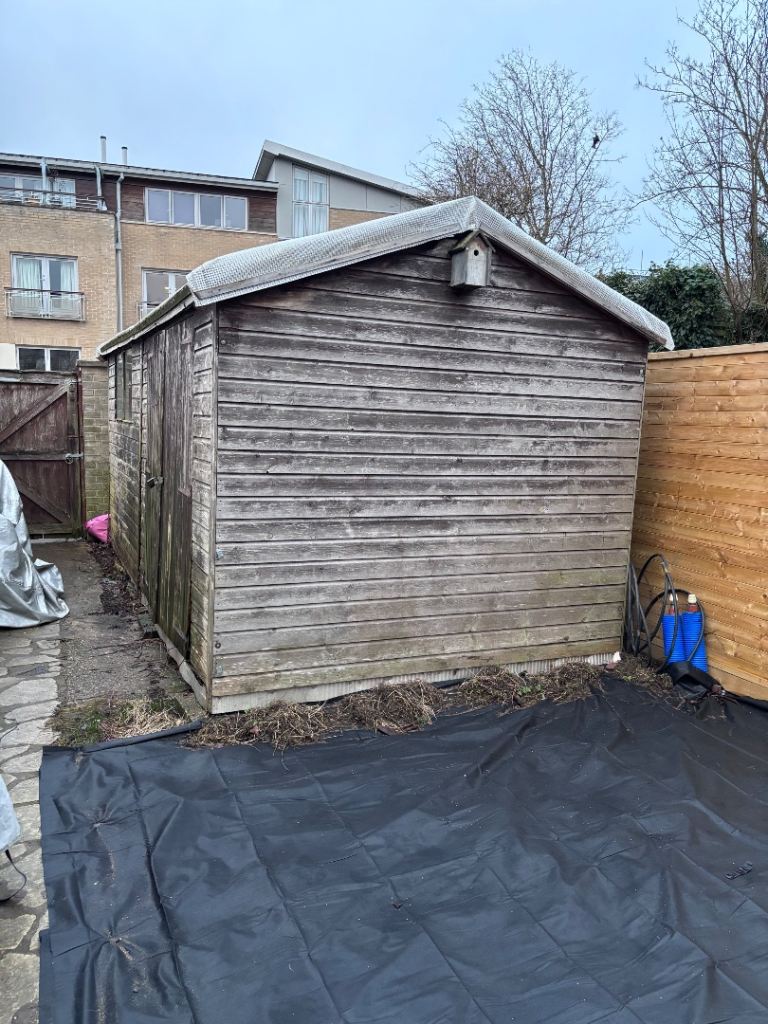 Free 16ft x 8ft Wooden Shed
