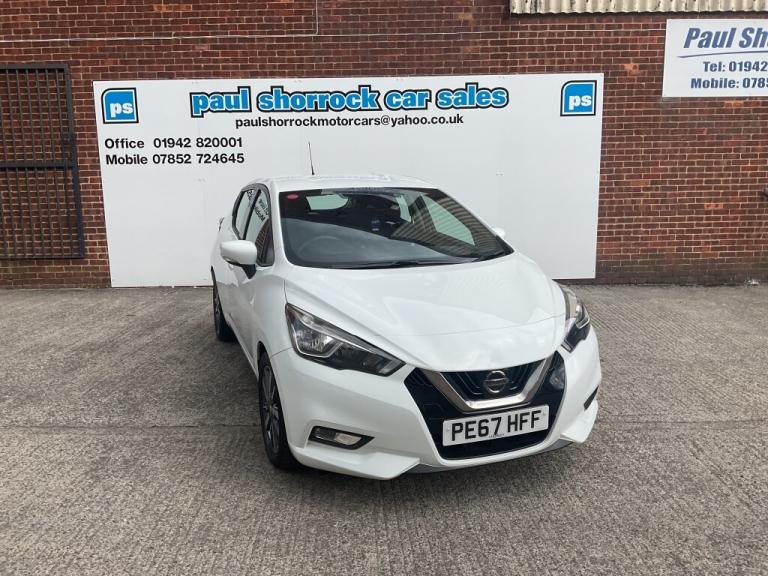 2017 Nissan Micra 1.0 ACENTA 5DR Manual Hatchback Petrol Manual