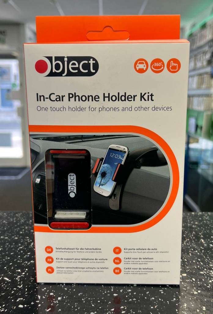 Object In-Car Phone Holder Kit (One Touch) – £7.99 (Brand New)