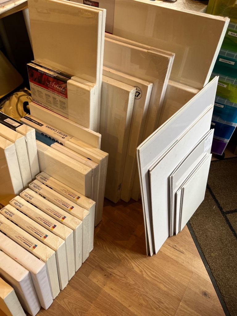 image for Artists box canvasses