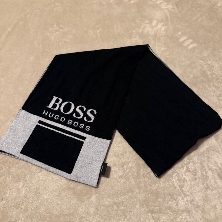 Hugo Boss Black&Grey Scarf 