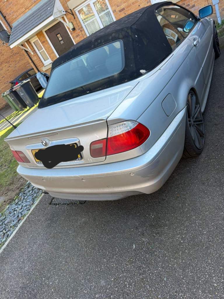 BMW convertible 3 series e46