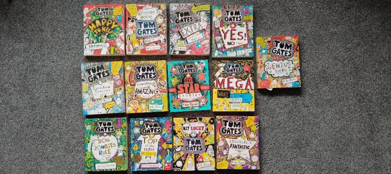 Tom Gates kids books,£1 each 