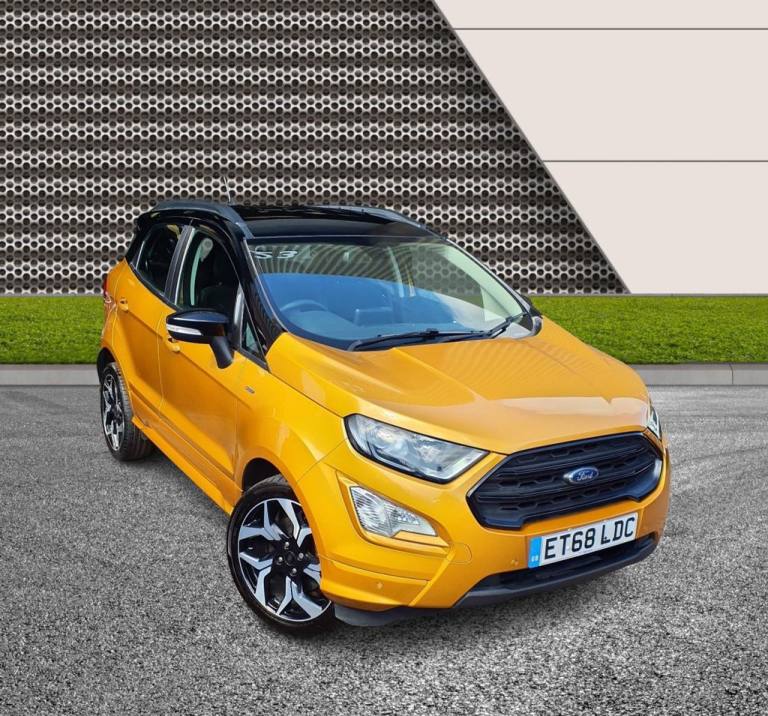 2019 68 FORD ECOSPORT 1.0T ECOBOOST GPF ST-LINE SUV 5DR PETROL AUTO EURO 6 (S/S)