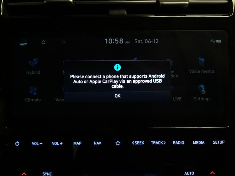 2023 Hyundai TUCSON 1.6 TGDi Hybrid 230 SE Connect 5dr 2WD Auto ESTATE PETROL/ELECTRIC Automatic