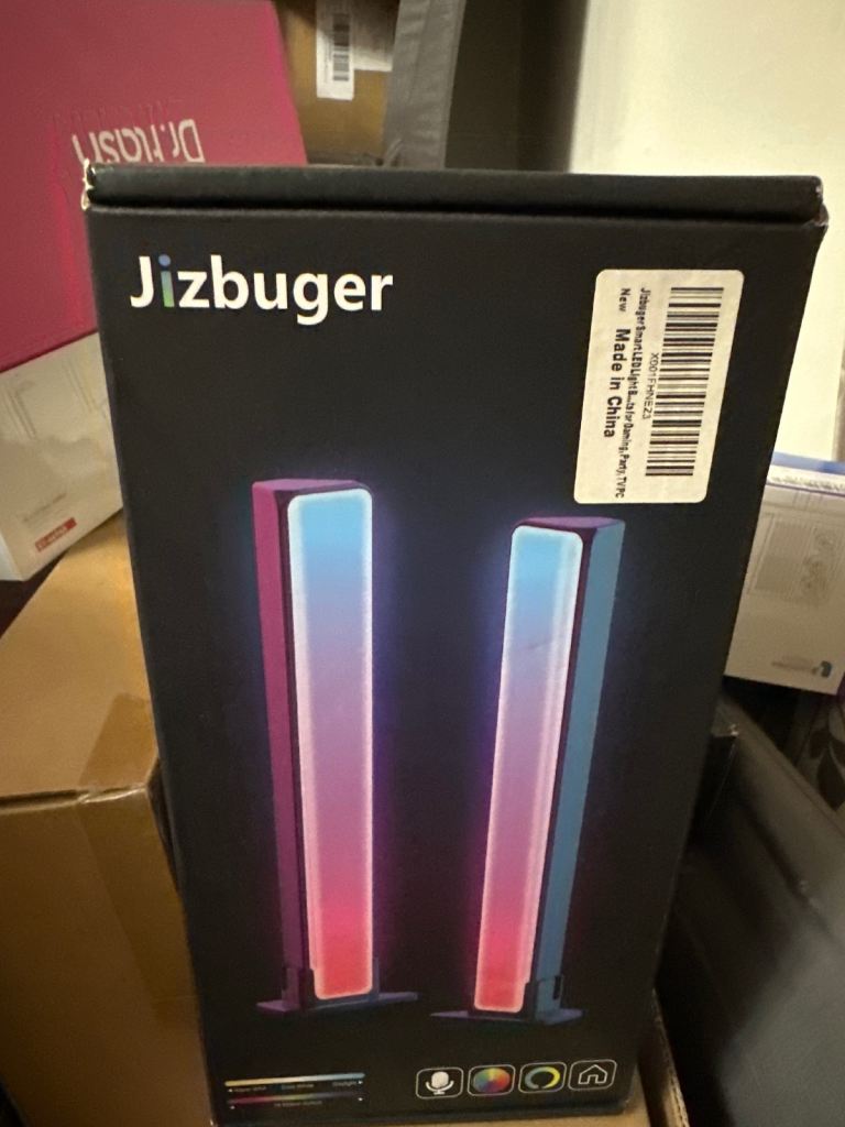 Jizbuger RGB LED Light Bars - New in Box