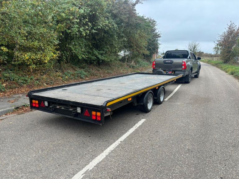 Flat bed trailer 18ft 3500kg