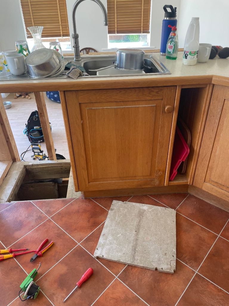 Solid oak kitchen doors 