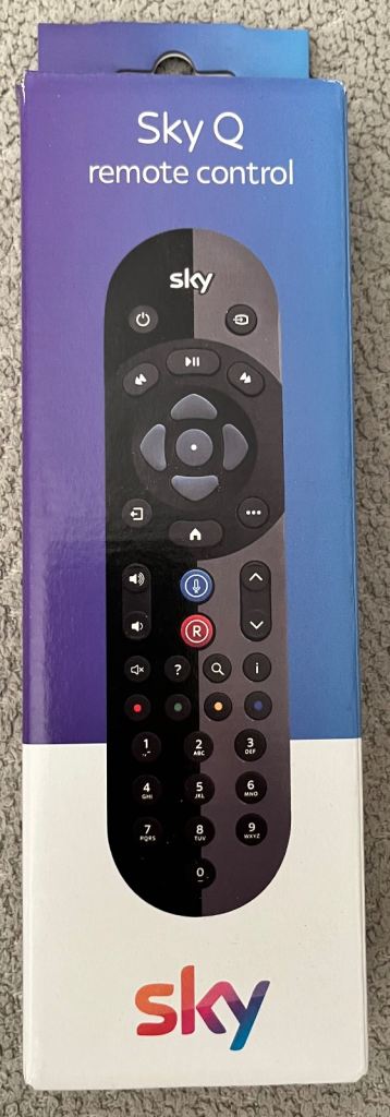 Sky Q remote control 