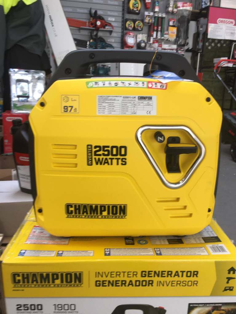Champion 2200 Watt Inverter Generator - The Mighty Atom!, Drumaness, Ballynahinch