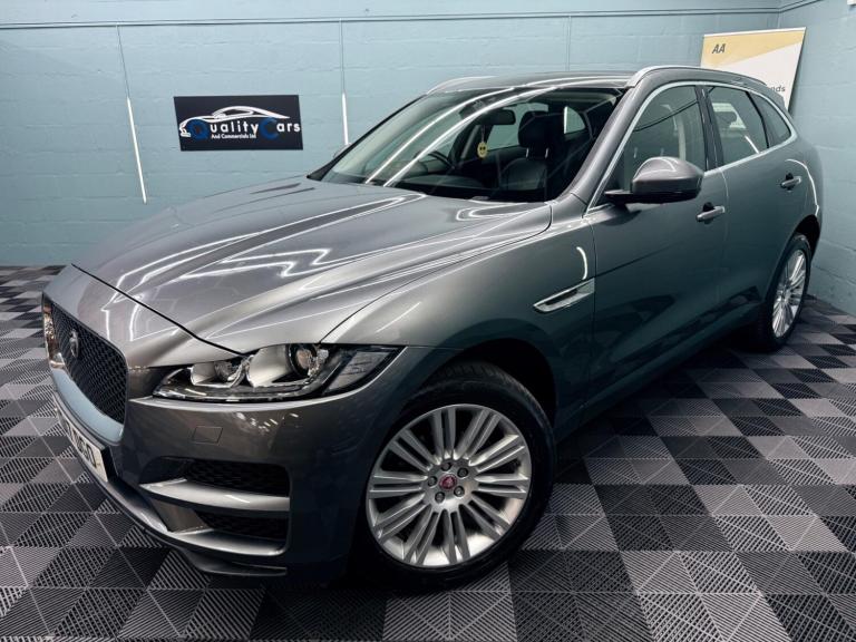2017 Jaguar F-Pace 2.0 D180 Portfolio Auto AWD Euro 6 (s/s) 5dr ESTATE Diesel Automatic