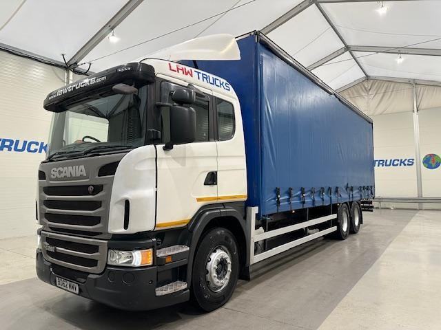 Scania G280 6x2 10 Tyre Rear Lift Sleeper Cab Curtainsider Manual