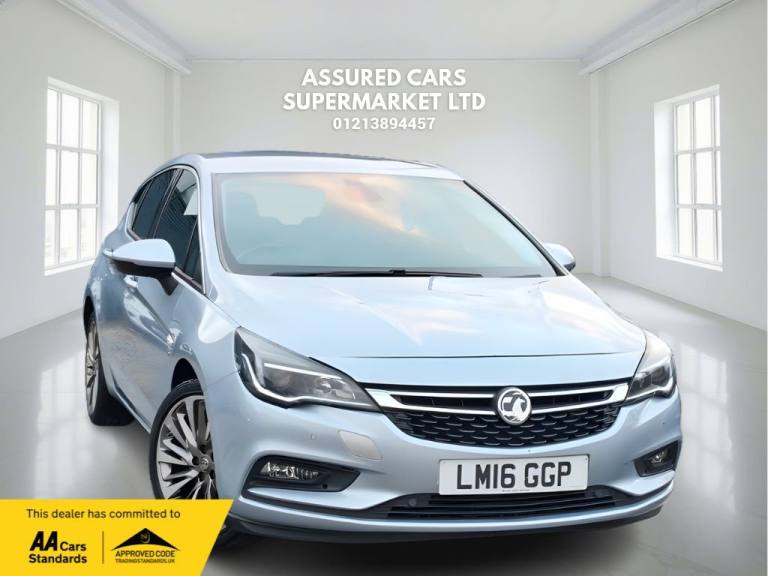 2016 Vauxhall Astra 1.6 CDTi BlueInjection Elite Nav Hatchback 5dr Diesel Auto Euro 6 (136 ps) Ha...