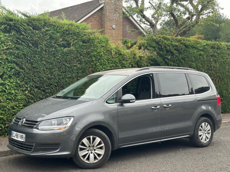 Left Hand Drive 2012 Volkswagen Sharan 2.0 Diesel [DSG] French Registered - LHD