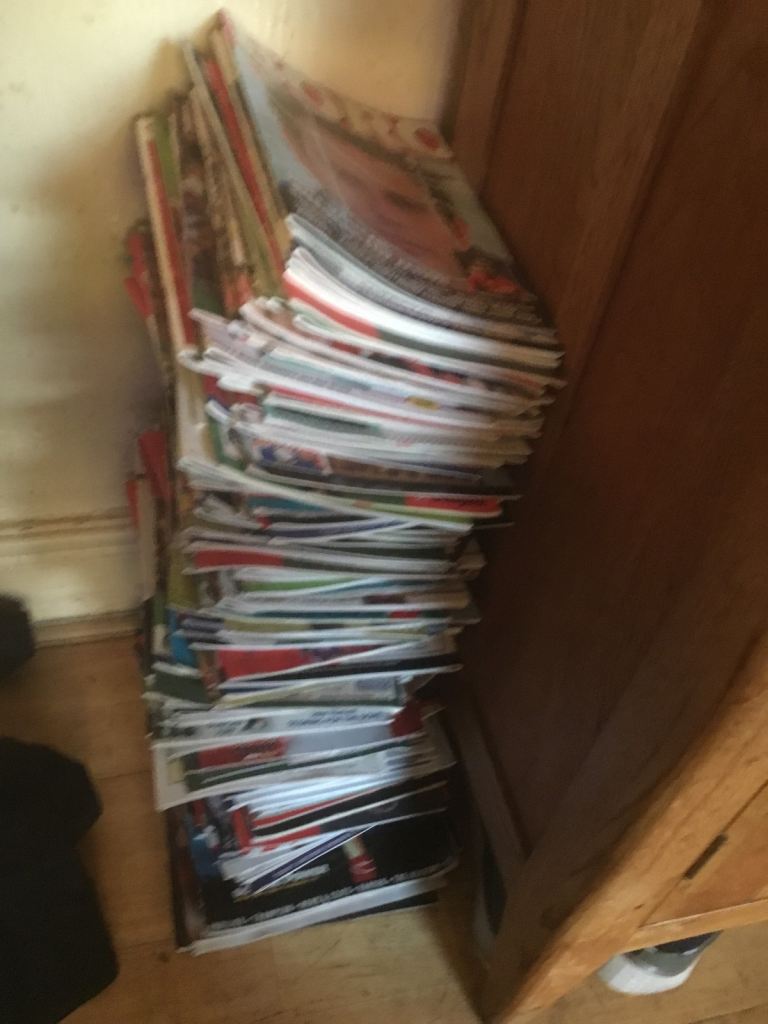 Football programs (read Ad )