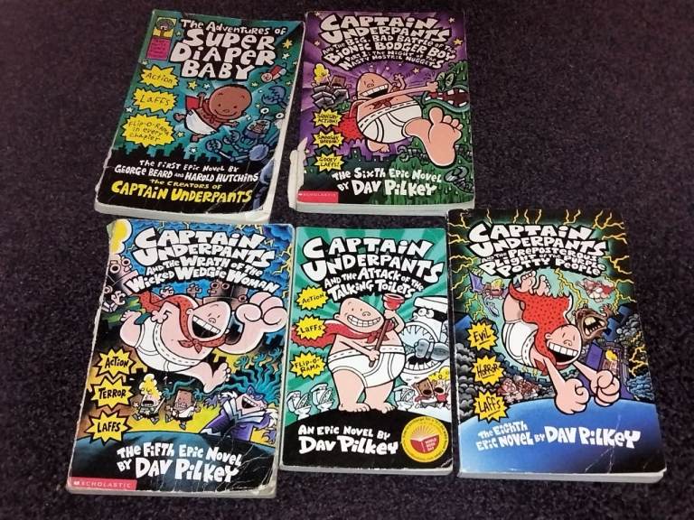 Captain Underpants books