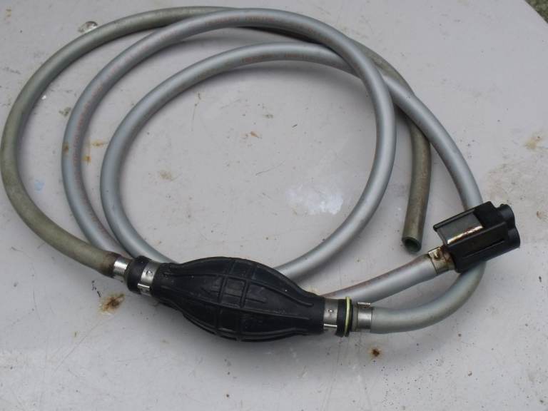 boat fuel tank to outboard hose