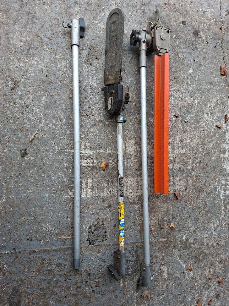 Tanaka Hedge Cutter, Chainsaw & Extension Shaft