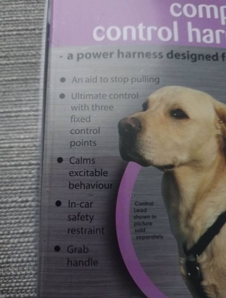 Complete control harness