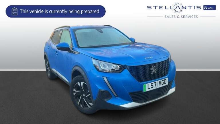 2021 Peugeot 2008 50kWh Allure SUV 5dr Electric Auto (136 ps) SUV Electric Automatic